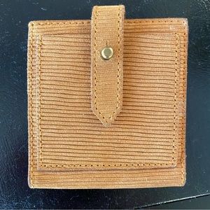 Carmel color madewell small wallet